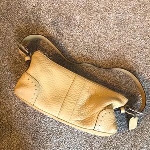 Couch cream colored handbag